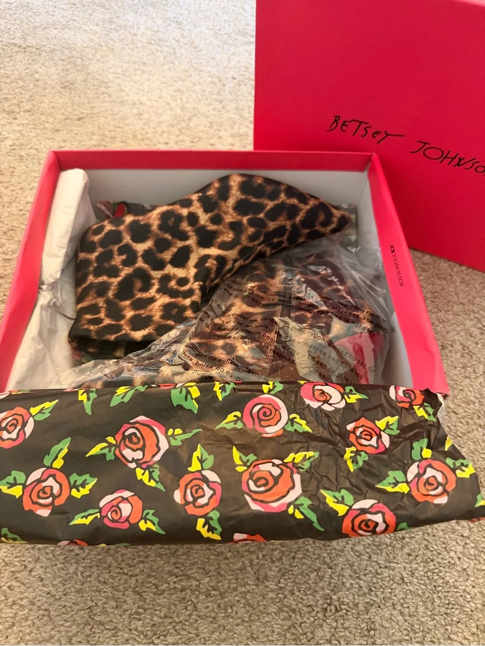 Betsey Johnson leopard print